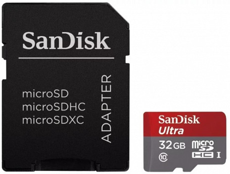 Atmiņas karte MEMORY MICRO SDHC 32GB UHS-I/SDSQUNR-032G-GN3MA SANDISK SDSQUNR-032G-GN3MA