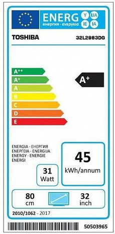 LED Televizors  32L2963DG