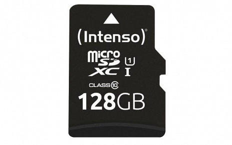 Atmiņas karte MEMORY MICRO SDXC 128GB UHS-I/W/ADAPTER 3423491 INTENSO 3423491