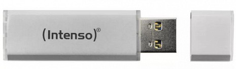 USB zibatmiņa MEMORY DRIVE FLASH USB2 128GB/SILVER 3521496 INTENSO 3521496