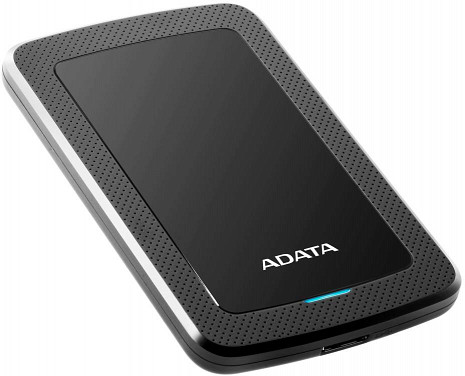 Cietais disks External HDD|ADATA|HV300|1TB|USB 3.1|Colour Black|AHV300-1TU31-CBK AHV300-1TU31-CBK