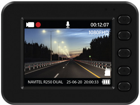 Auto video reģistrators  R250 DUAL