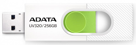 USB zibatmiņa MEMORY DRIVE FLASH USB3 256GB/WHITE AUV320-256G-RWHGN ADATA AUV320-256G-RWHGN