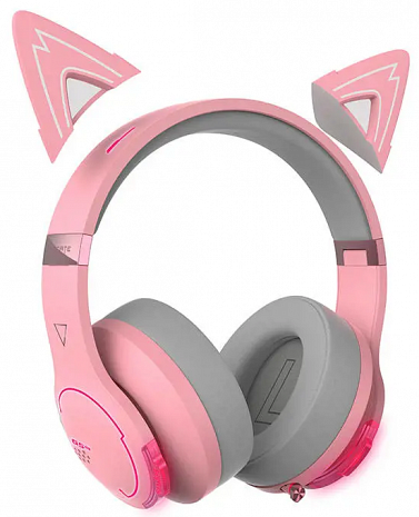 Bluetooth bezvadu austiņas G5BT G5BT pink(cat version)