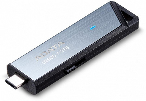 USB zibatmiņa MEMORY DRIVE FLASH USB-C 2TB/SILV AELI-UE800-2T-CSG ADATA AELI-UE800-2T-CSG