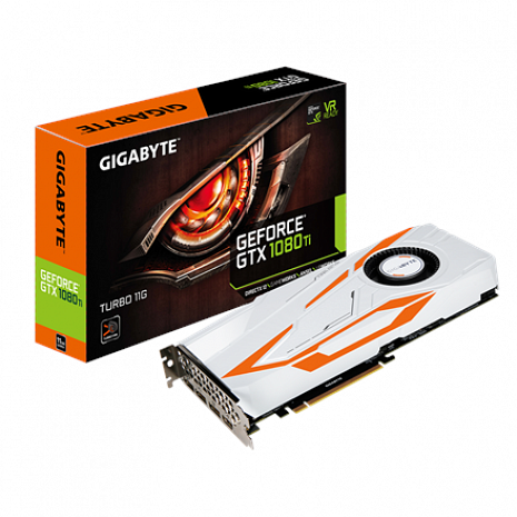 Grafiskā karte GV-N108TTURBO-11GD 1.0 NVIDIA, 11 GB, GeForce GTX 1080 Ti, GDDR5 GV-N108TTURBO-11GD 1.0