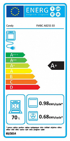 Духовка, духовой шкаф  FMBC A825S E0