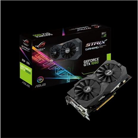 Grafiskā karte GeForce GTX 1050 STRIX-GTX1050-2G-GAMING