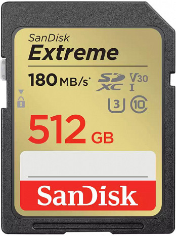 Atmiņas karte MEMORY SDXC 512GB UHS-1/SDSDXVV-512G-GNCIN SANDISK SDSDXVV-512G-GNCIN