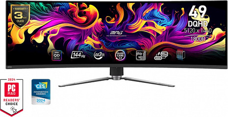 QD-OLED monitors MPG 491CQP QD-OLED MPG491CQPQD-OLED