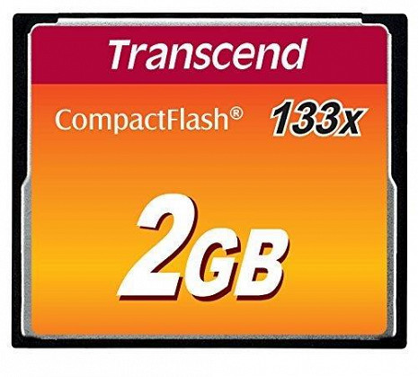 Atmiņas karte MEMORY COMPACT FLASH 2GB/MLC TS2GCF133 TRANSCEND TS2GCF133