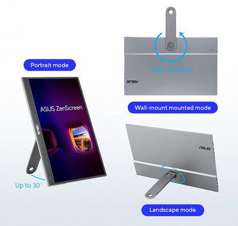 OLED monitors ZenScreen OLED MQ16AHE 90LM07SV-B02170