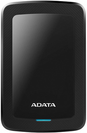 Cietais disks External HDD|ADATA|HV300|1TB|USB 3.1|Colour Black|AHV300-1TU31-CBK AHV300-1TU31-CBK