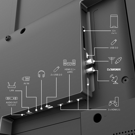 QLED Televizors  55QG5C14