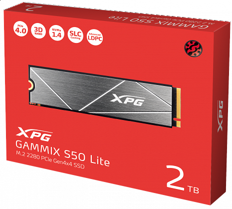 SSD disks XPG GAMMIX S50 Lite AGAMMIXS50L-2T-C
