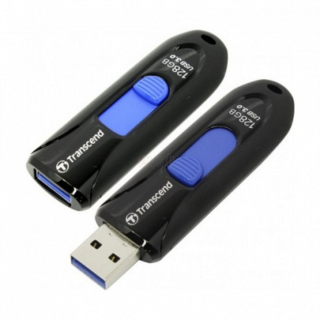 USB zibatmiņa MEMORY DRIVE FLASH USB3 128GB/790 TS128GJF790K TRANSCEND TS128GJF790K