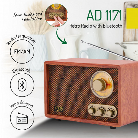 Retro radio AD 1171 AD1171