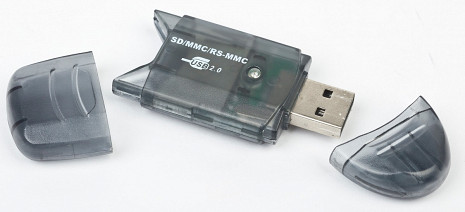 Atmiņas karšu lasītājs MEMORY READER USB2/FD2-SD-1 GEMBIRD FD2-SD-1