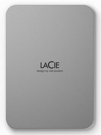 Cietais disks External HDD|LACIE|Mobile Drive|5TB|USB-C|Colour Silver|STLP5000400 STLP5000400