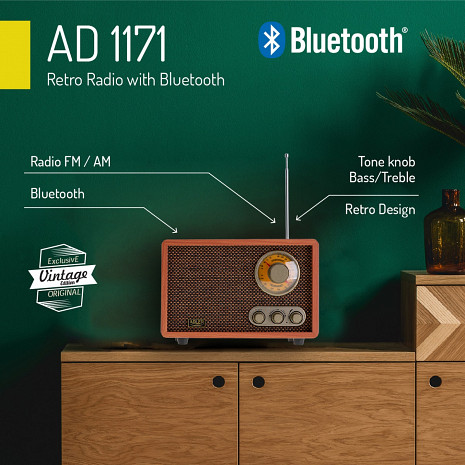 Retro radio AD 1171 AD1171