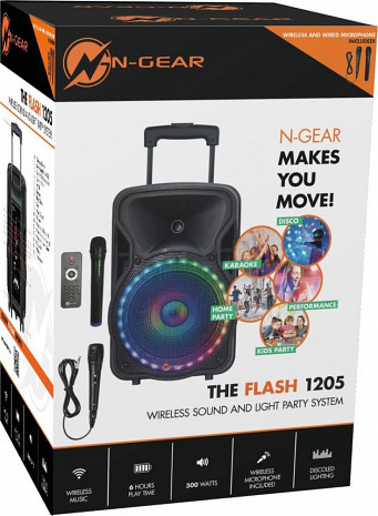 Skaņas sistēma ar karaoke Flash 1205 FLASH1205
