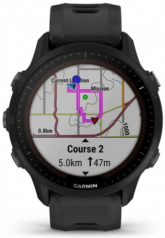 Viedpulkstenis FORERUNNER 955 Solar 010-02638-20