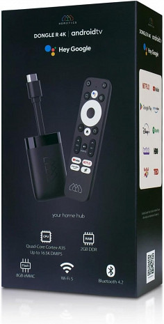 Multivides konsole (Smart TV)  Homatics DongleR 4K A