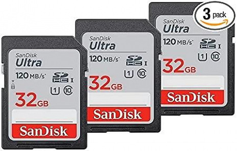 Atmiņas karte MEMORY SDHC 32GB UHS-I/3PC SDSDUN4-032G-GN6IM SANDISK SDSDUN4-032G-GN6IM