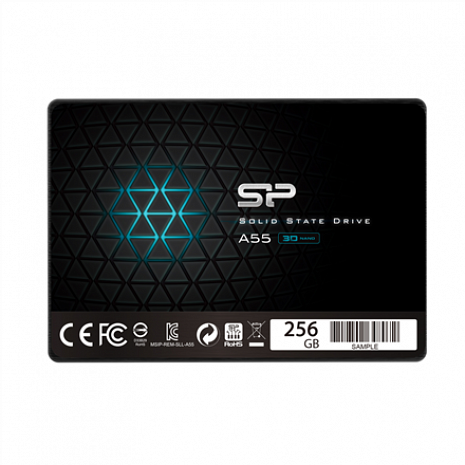 SSD disks A55 256 GB, SSD form factor 2.5", SSD interface SATA SP256GBSS3A55S25