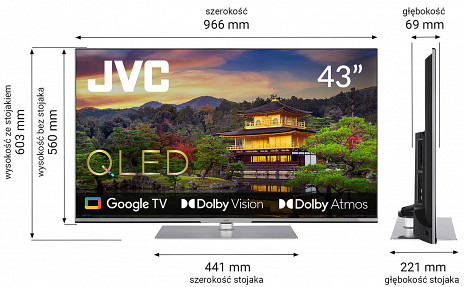 QLED Televizors  LT-43VGQ840P