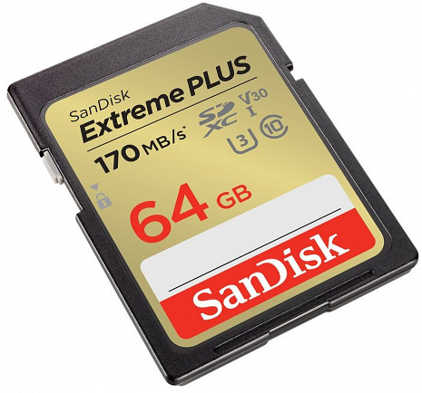 Atmiņas karte MEMORY SDXC 64GB UHS-I/SDSDXW2-064G-GNCIN SANDISK SDSDXW2-064G-GNCIN