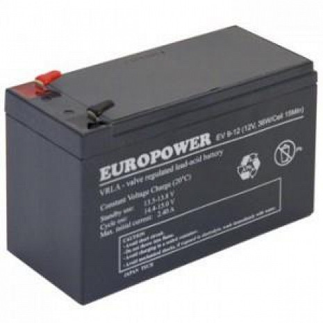 UPS akumulators EUROPOWER EV9-12T2