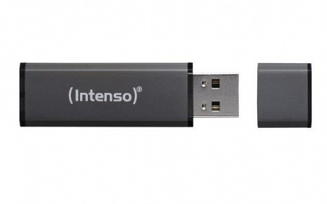 USB zibatmiņa MEMORY DRIVE FLASH USB2 64GB/ANTHRACITE 3521491 INTENSO 3521491