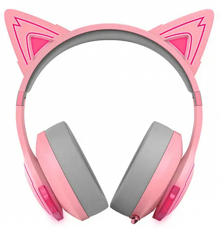 Bluetooth bezvadu austiņas G5BT G5BT pink(cat version)