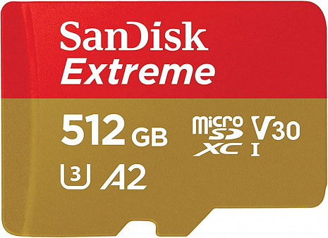 Карта памяти MEMORY MICRO SDXC 512GB UHS-I/W/A SDSQXAV-512G-GN6MA SANDISK SDSQXAV-512G-GN6MA