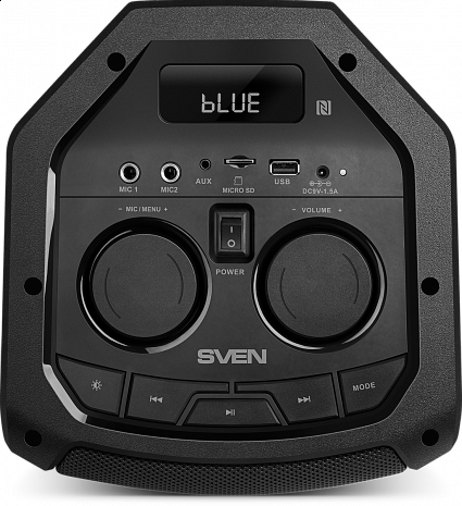 Skaņas sistēma ar karaoke  PS-710 Black