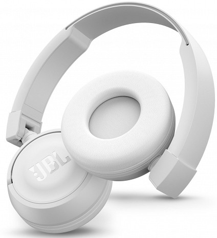 Bluetooth bezvadu austiņas  JBLT450BTWHT