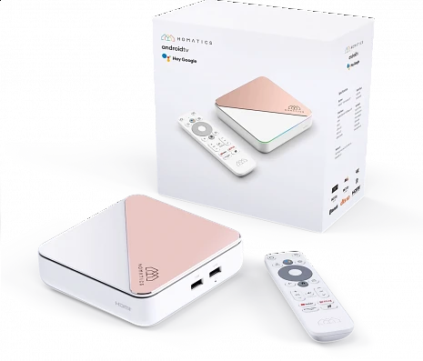 Multivides konsole (Smart TV) Box R Plus 4K Homatics Box R Plus 4K
